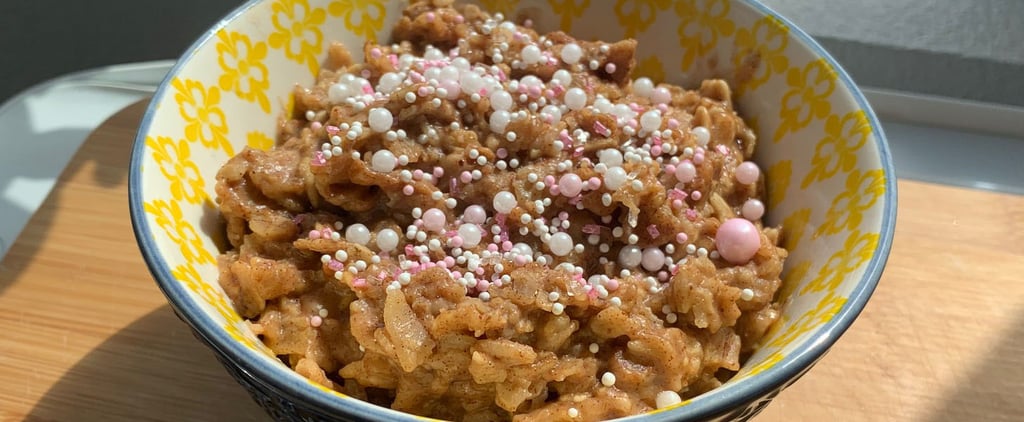 Cake Batter Oatmeal With Sprinkles Recipe | Instagram Video
