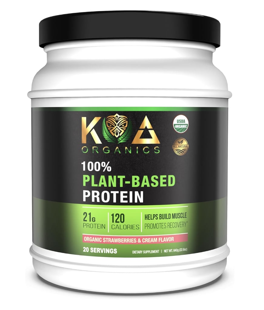 KOA Organics Strawberries & Cream Vegan Protein Powder