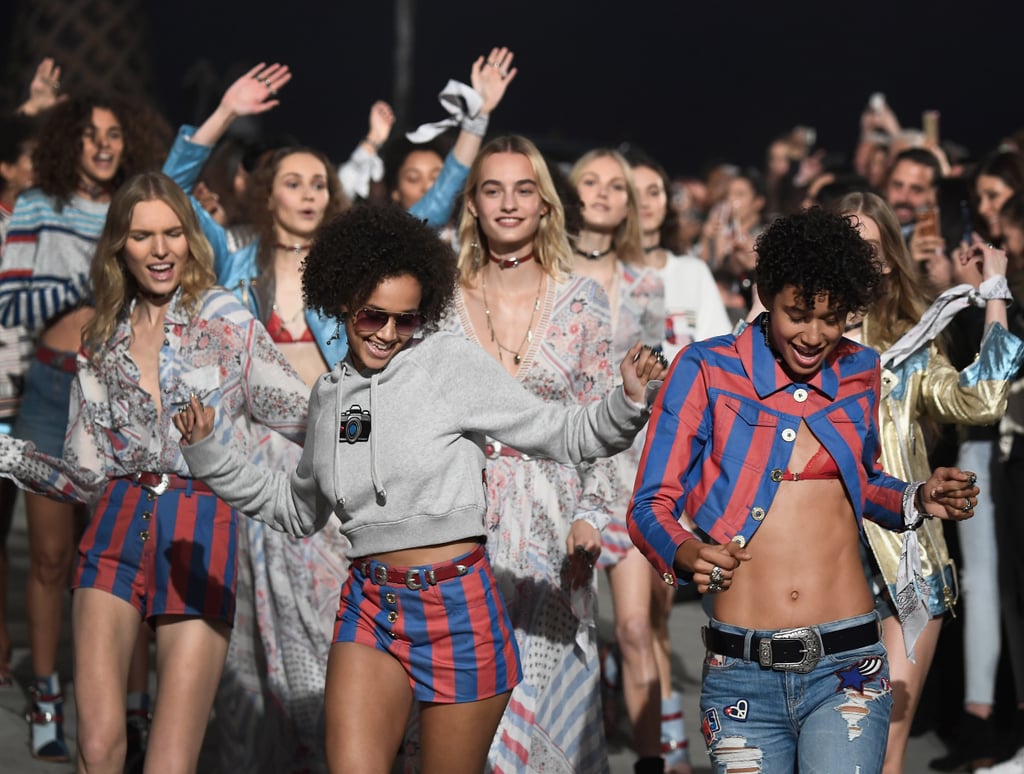 Models Having a Blast to Close the Show
