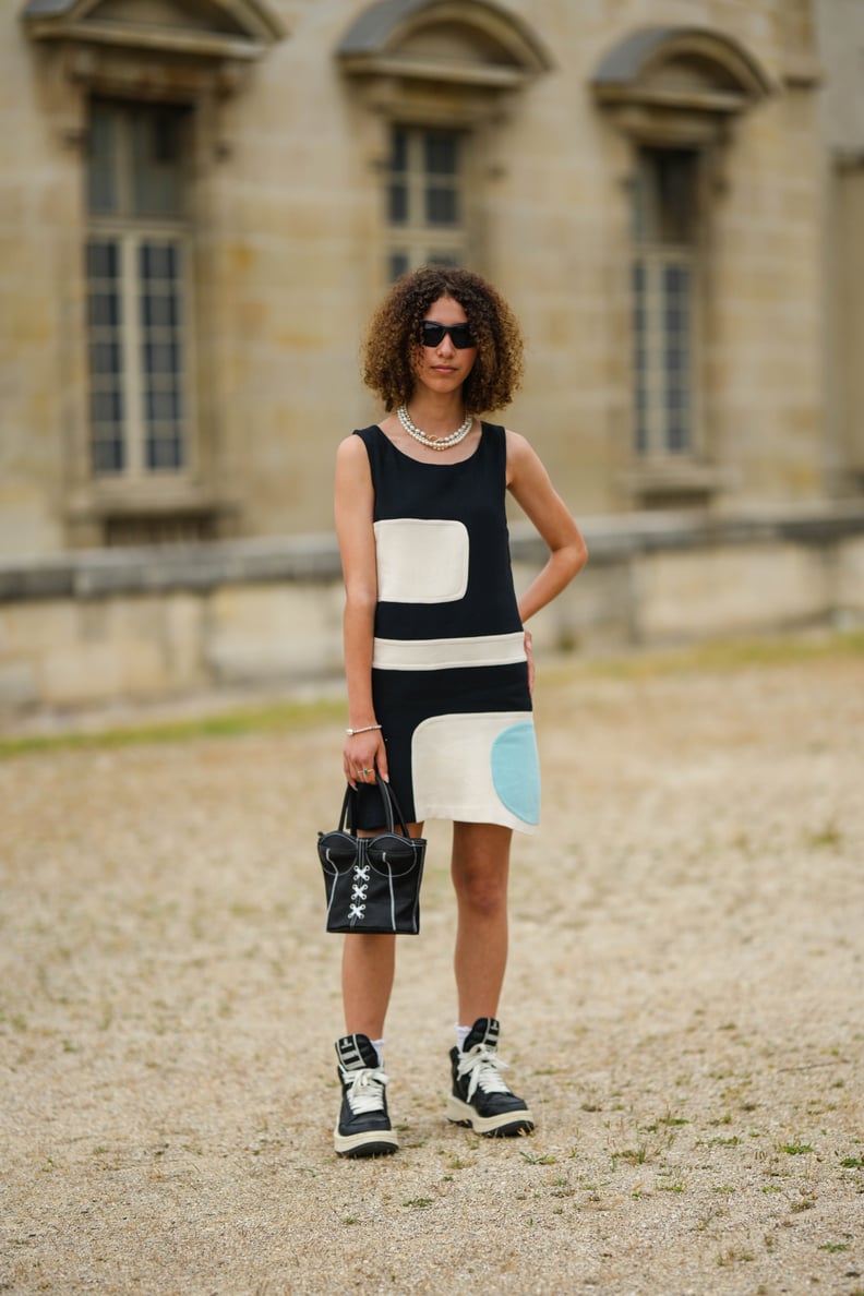 How to Style Sneakers with Dresses