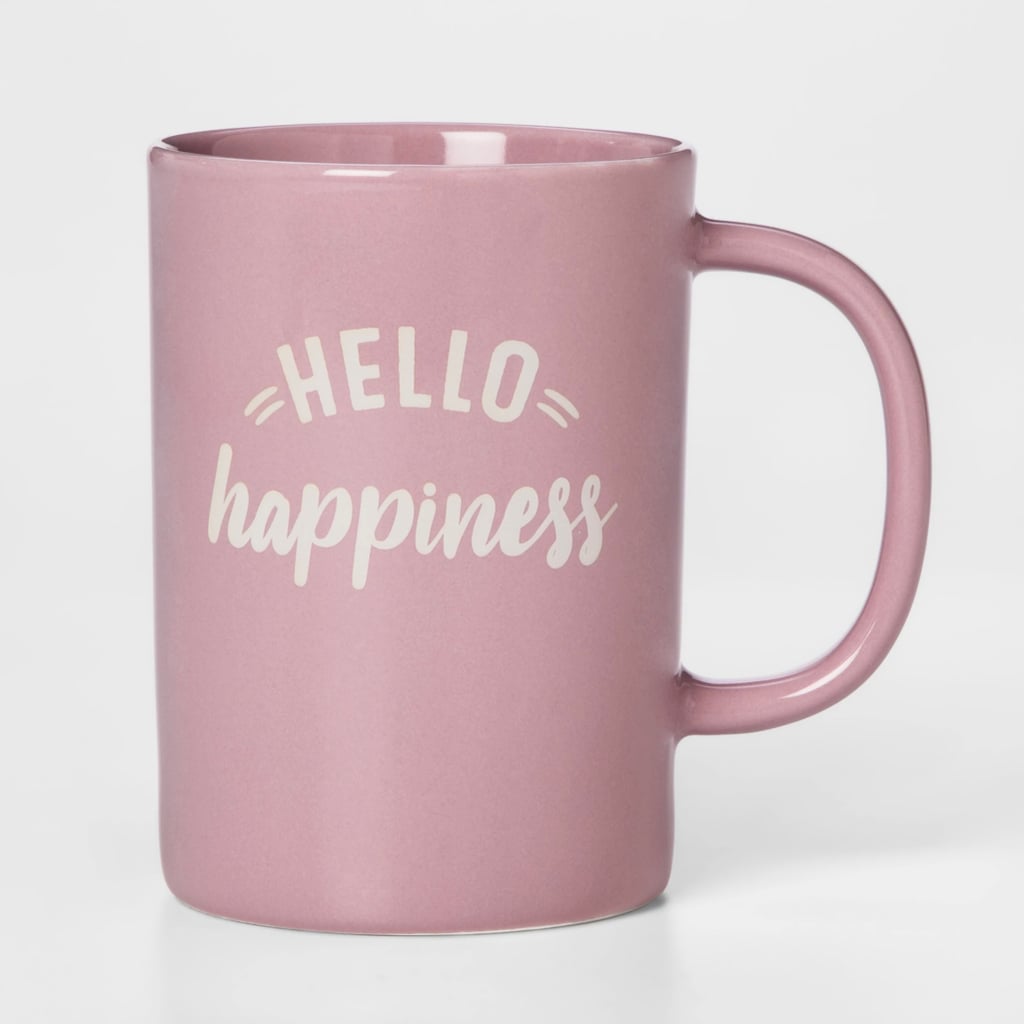 Porcelain Hello Happiness Mug