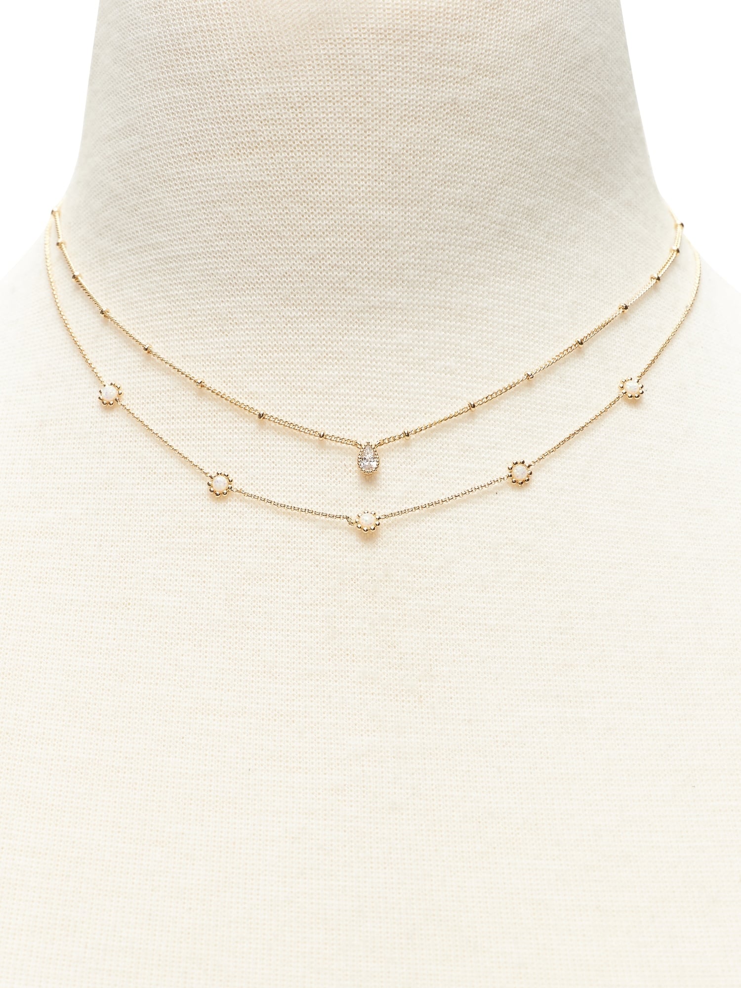 Banana republic gold clearance necklace
