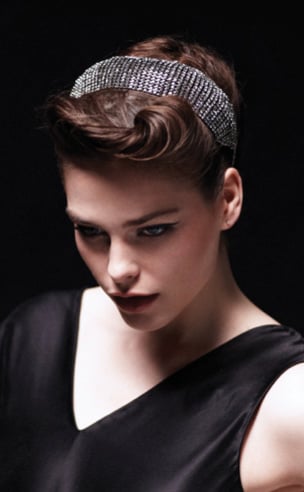 Grande Crystal Dome Headband Grande Crystal Dome Headband