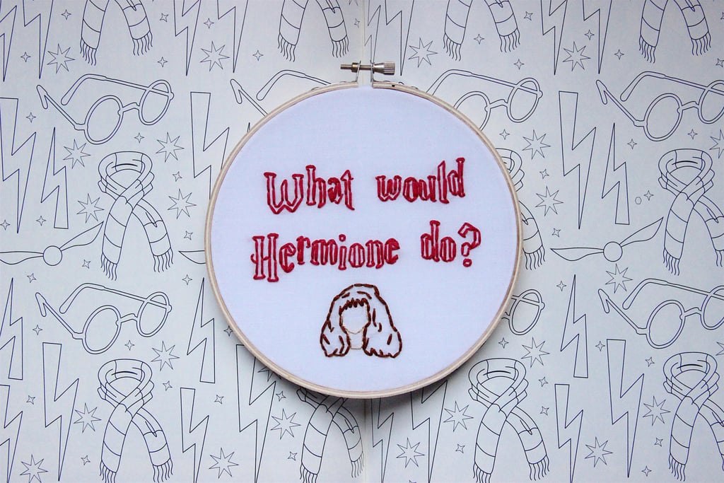 Hermione Embroidery Hoop ($26)