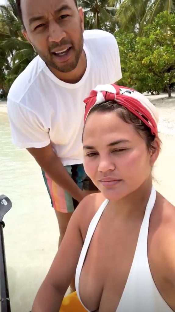 Chrissy Teigen and John Legend Family Vacation January 2019