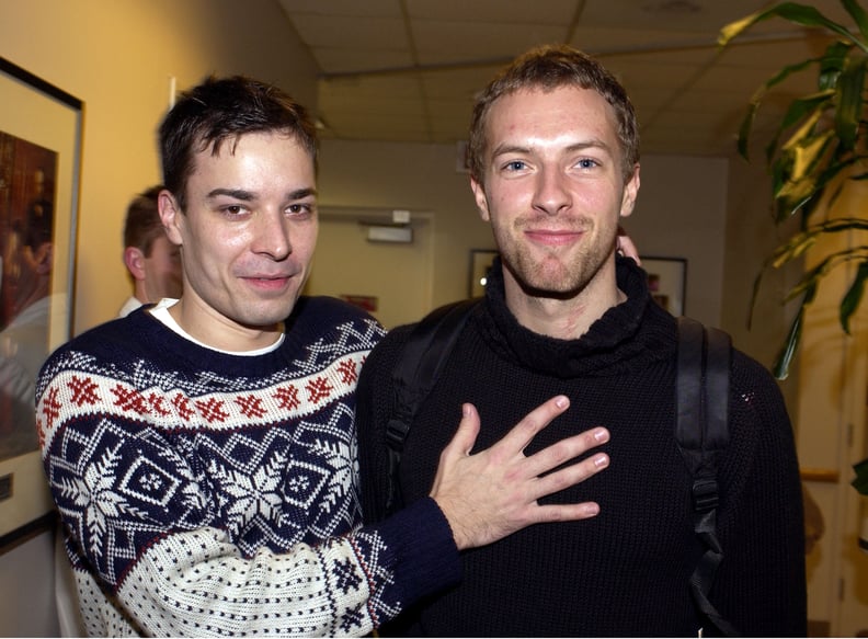 Jimmy Fallon and Chris Martin