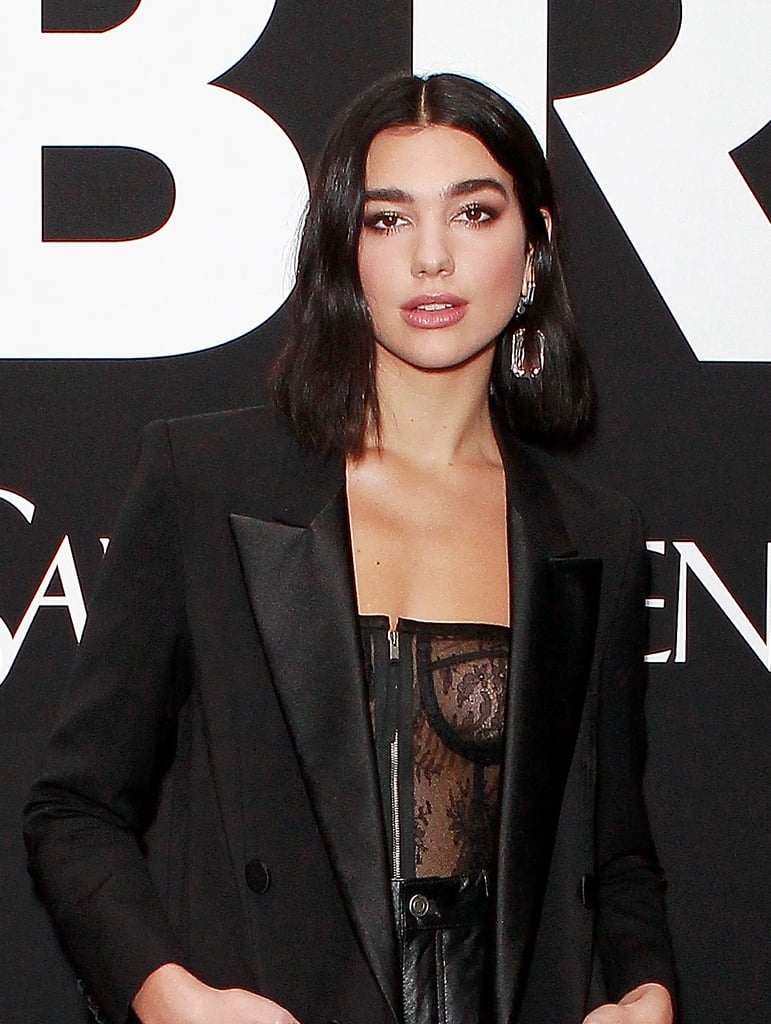 Dua Lipa S Blond Hair Color Popsugar Beauty