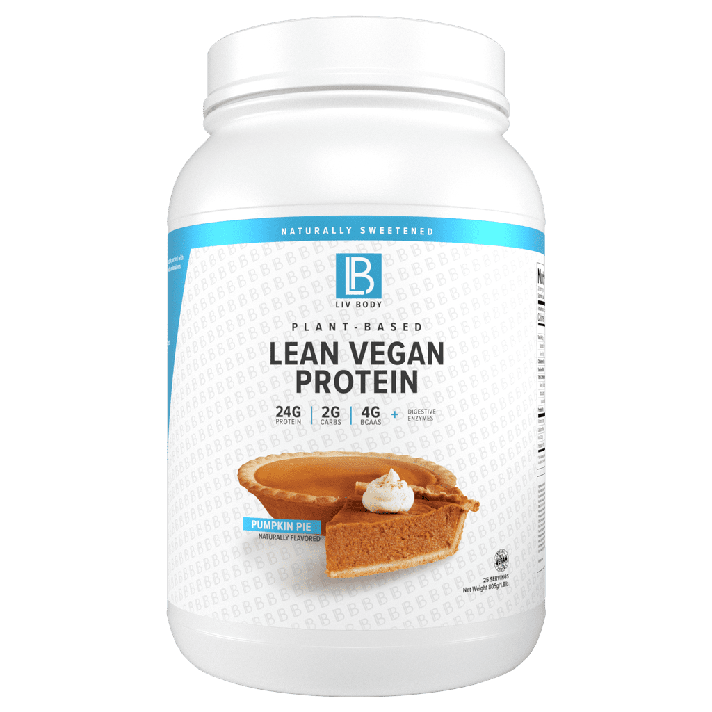 Liv Body Lean Vegan Protein Powder in Pumpkin Pie