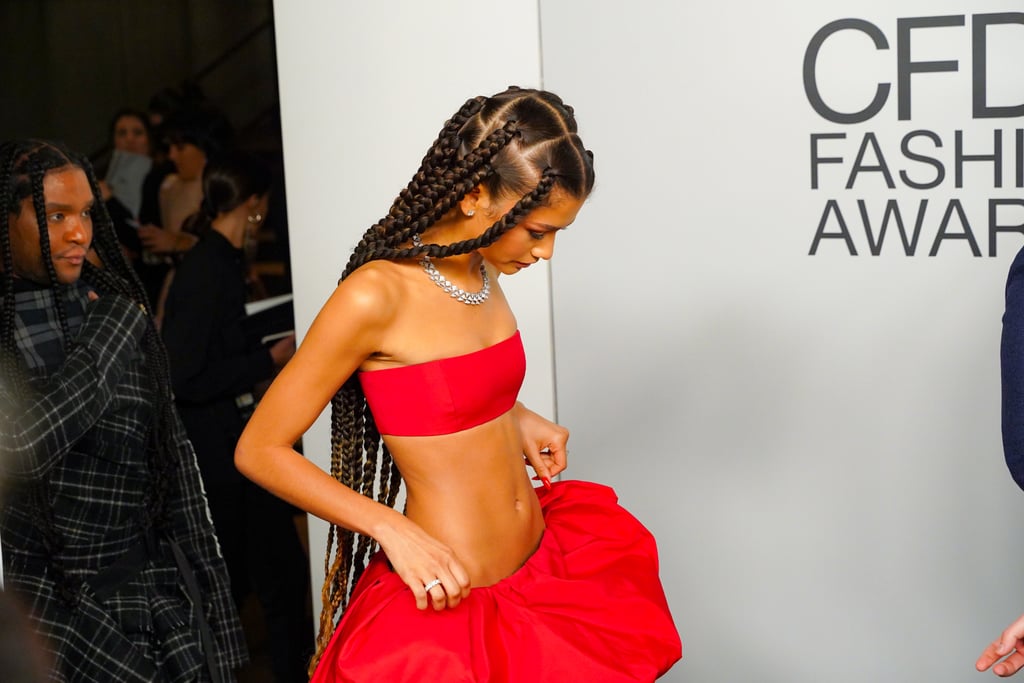 Law Roach Talks About Zendaya's Vera Wang CFDA Awards Look