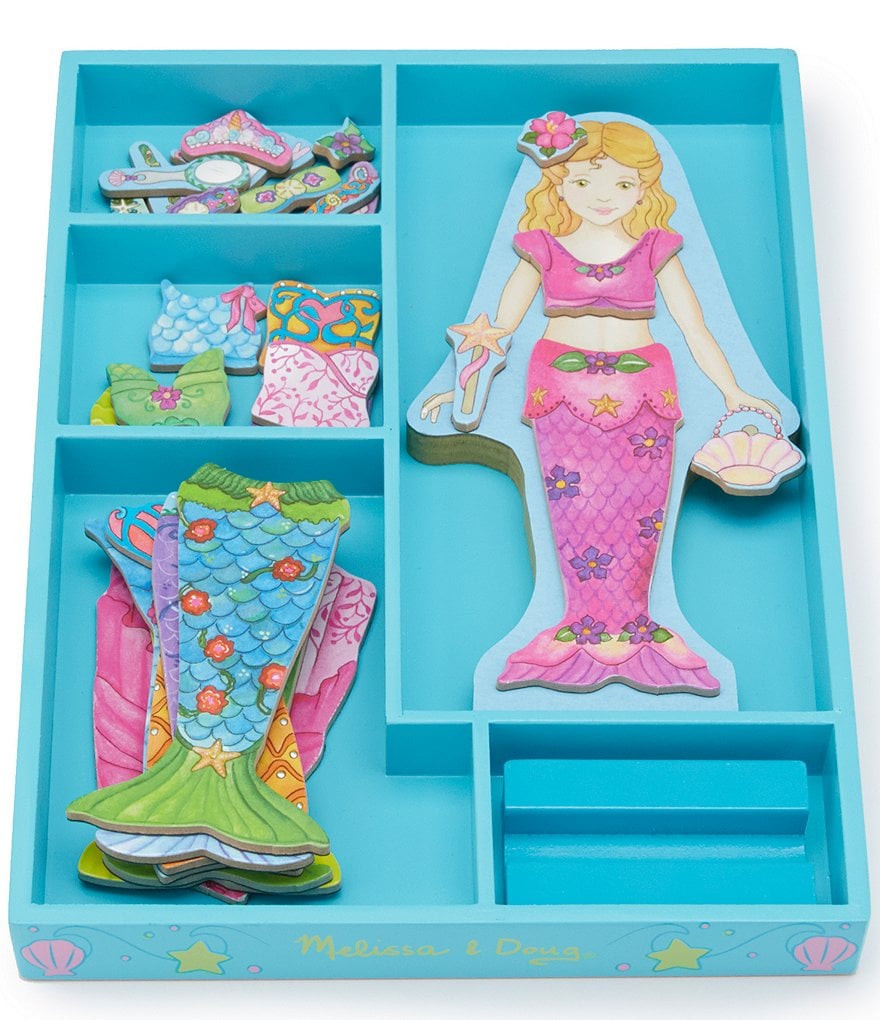 Mermaid Magnetic Dress-Up Doll
