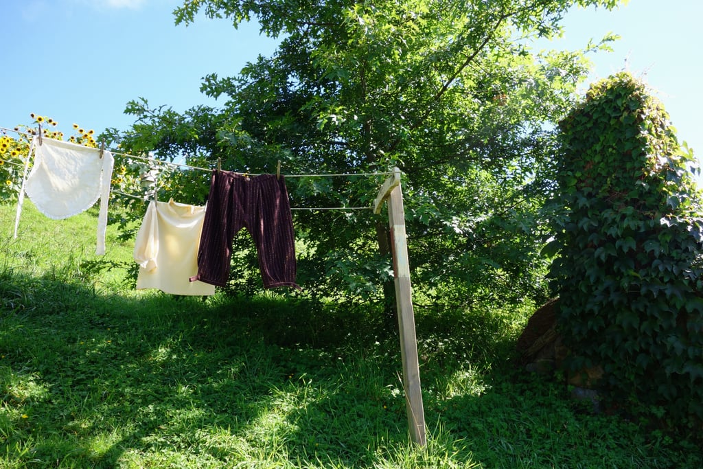 You'll notice details like hobbit clothes drying in the sun.