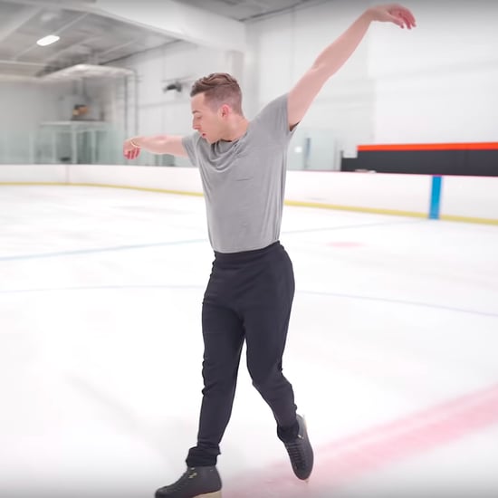 Watch Adam Rippon Figure Skate to Ben Platt Singing "River"