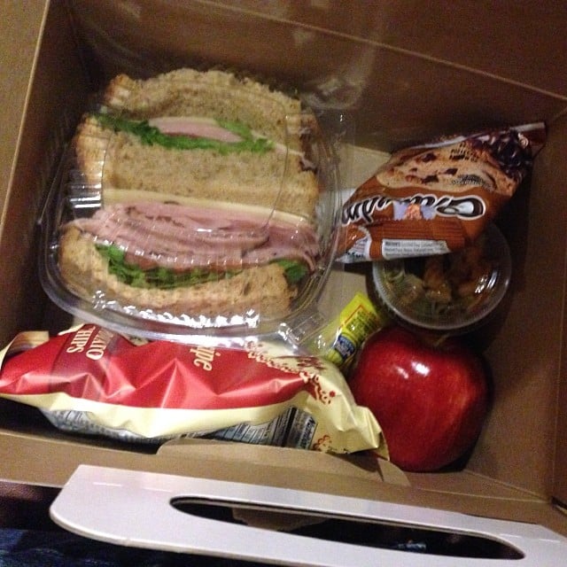 The Guy Who Got So Excited About His Free Boxed Lunch That He Posted It on Instagram