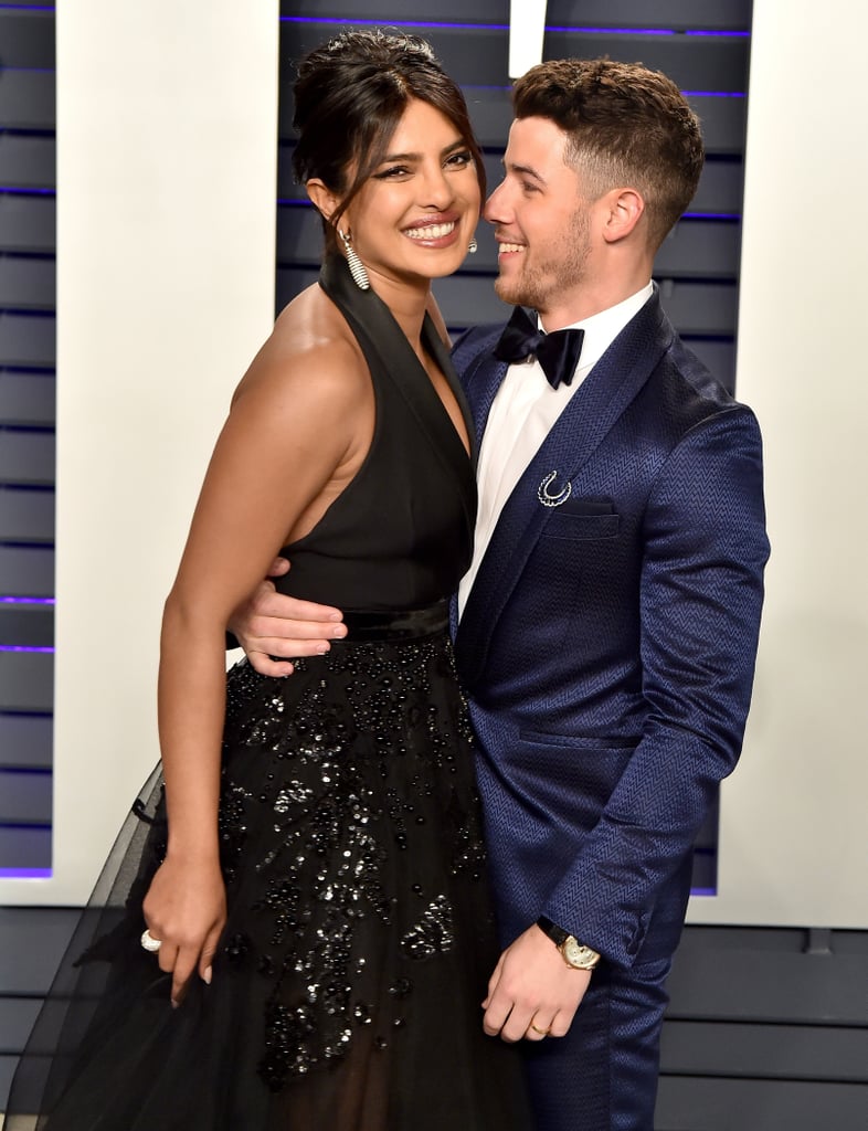 Priyanka Chopra Elie Saab Dress at Vanity Fair Oscars Party