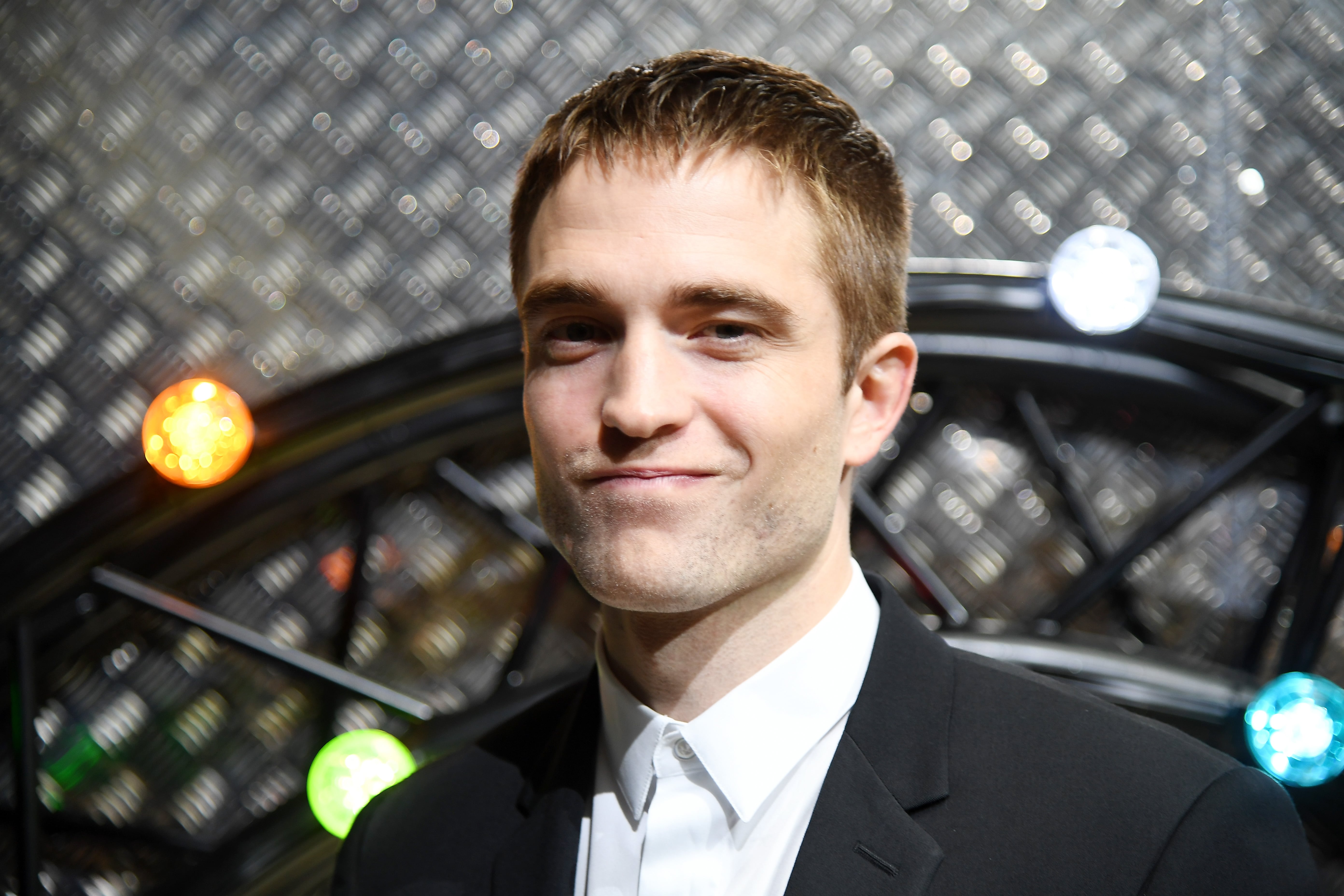 Robert Pattinson Attend's Dior Homme's Paris Show with Michael B