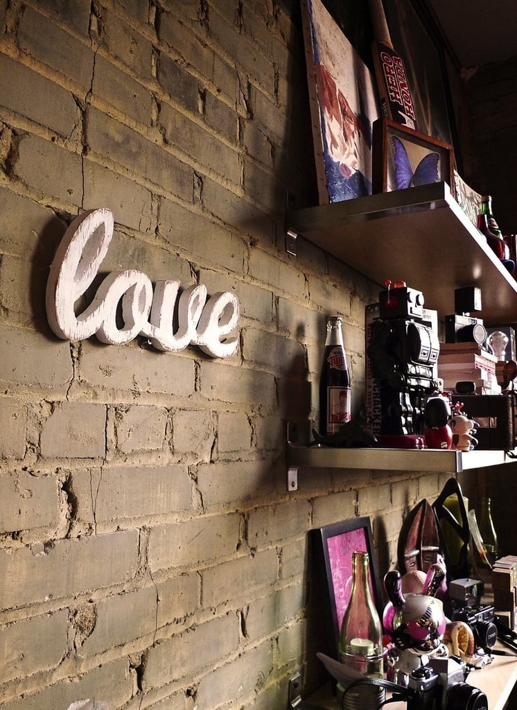 Wooden Love Sign