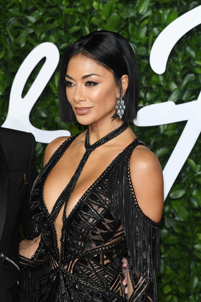 Nicole Scherzinger Blunt Bob at British Fashion Awards 2019