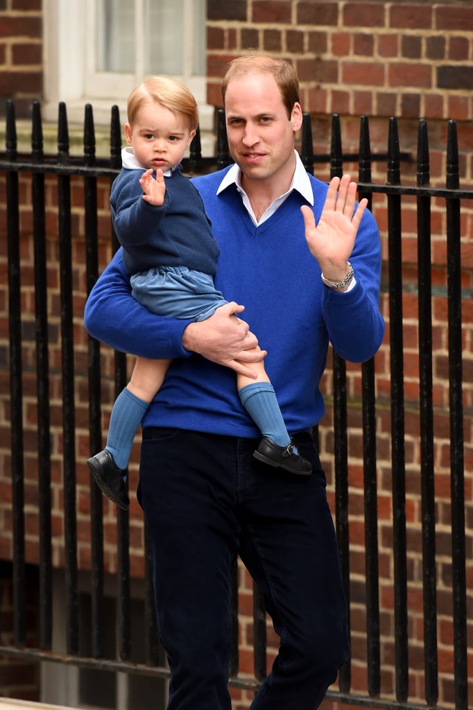 Prince George at the Hospital 2015