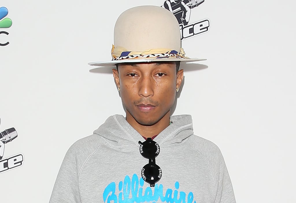 Pharrell Williams | Top 10 Entertainers on Facebook in 2014 | POPSUGAR ...