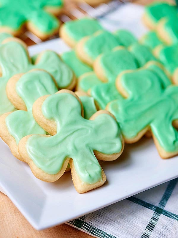 Cut-Out Sugar Cookies With Cream Cheese Frosting