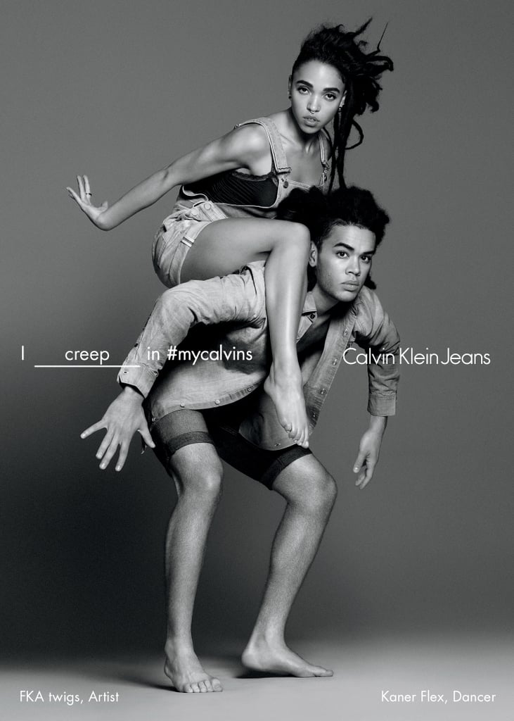 FKA Twigs Calvin Klein Jeans Campaign Spring 2016