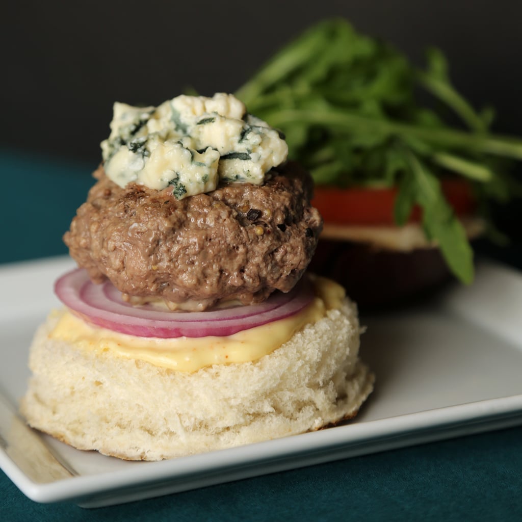Blue Cheese Burger Fast and Easy Beef Recipes POPSUGAR Food Photo 6