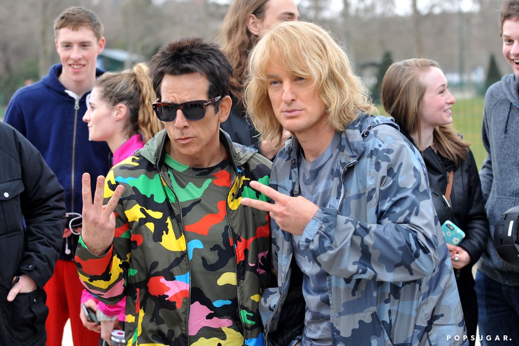 Ben Stiller and Owen Wilson Acting Like Zoolander in Paris