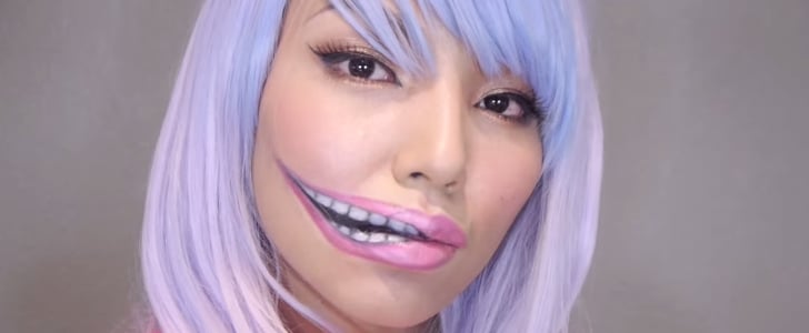 Stretched Lips Halloween Makeup DIY