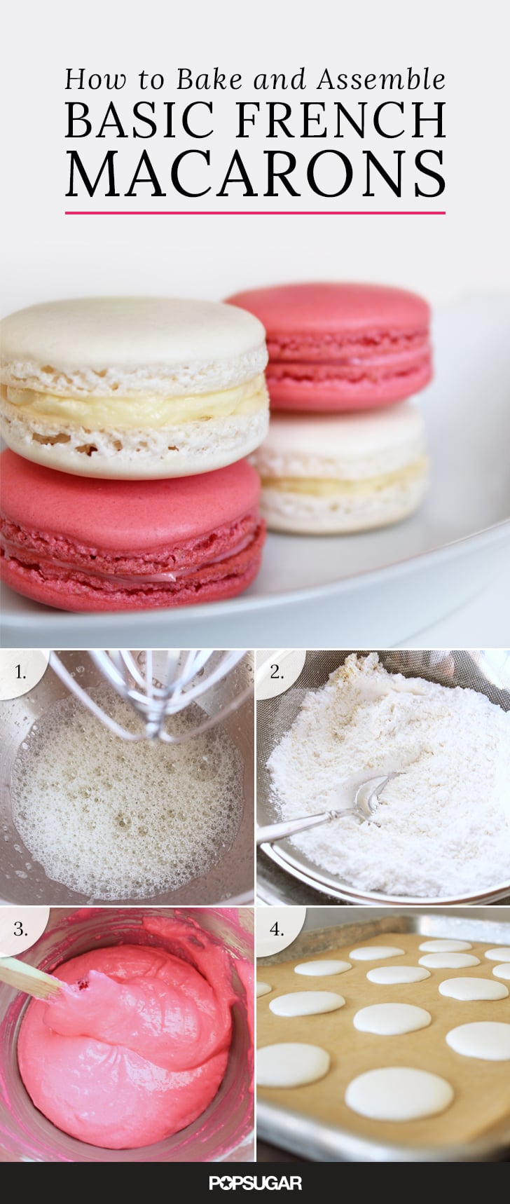 Basic French Macarons With Buttercream Filling