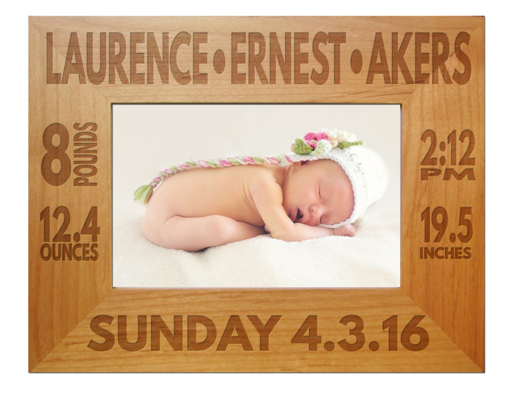 Engraved Wood Frame