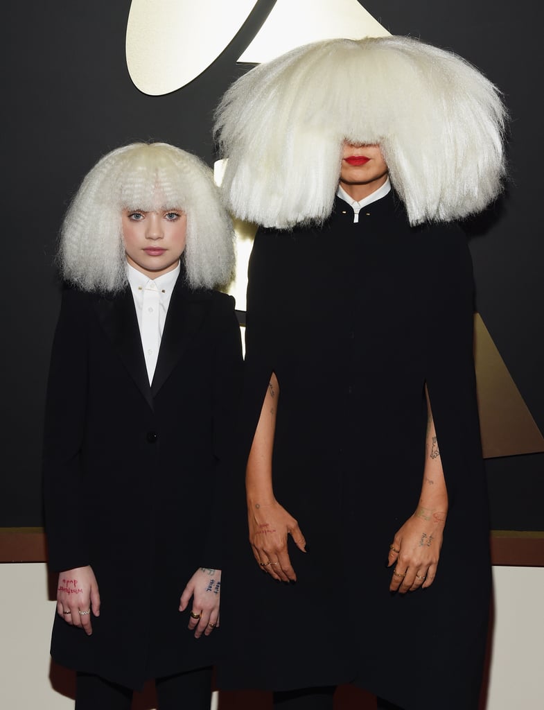 Sia and dancer Maddie Ziegler sported matching wigs in 2015.