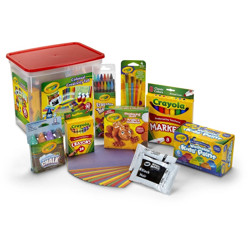 An Artistic Gift For Six Year Old: Crayola Colossal Creativity Tub