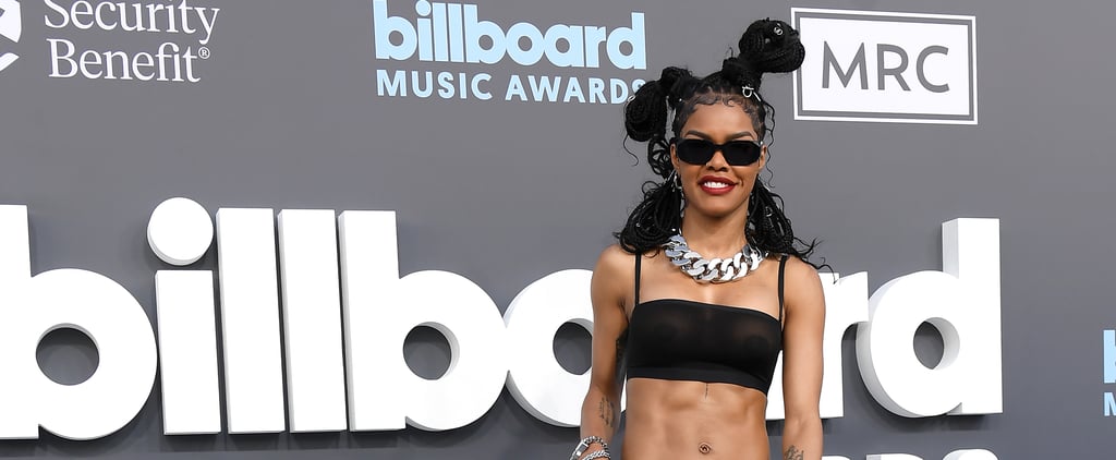 Teyana Taylor Low-Rise Pants and Bra Billboard Music Awards