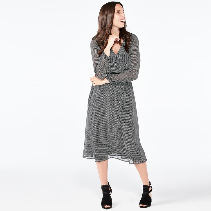 POPSUGAR at Kohl's Collection Print Smocked Midi Dress Best Day to