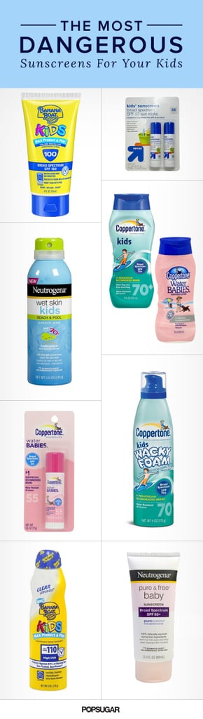 Harmful Sunscreens to Avoid Buying For Kids