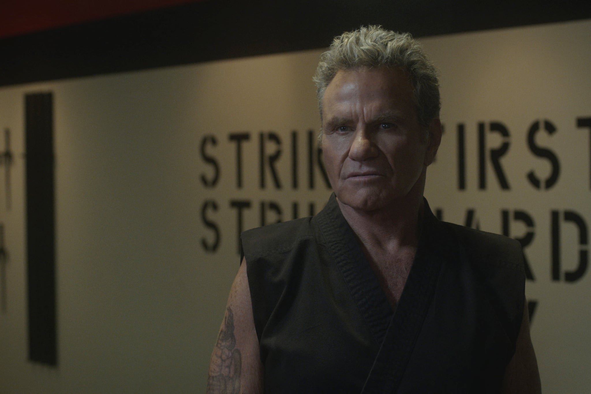 COBRA KAI, Martin Kove, (Season 3, aired Jan. 1, 2021). photo: Netflix / Courtesy Everett Collection