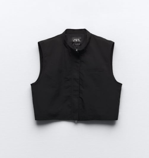 Zara Cropped Vest