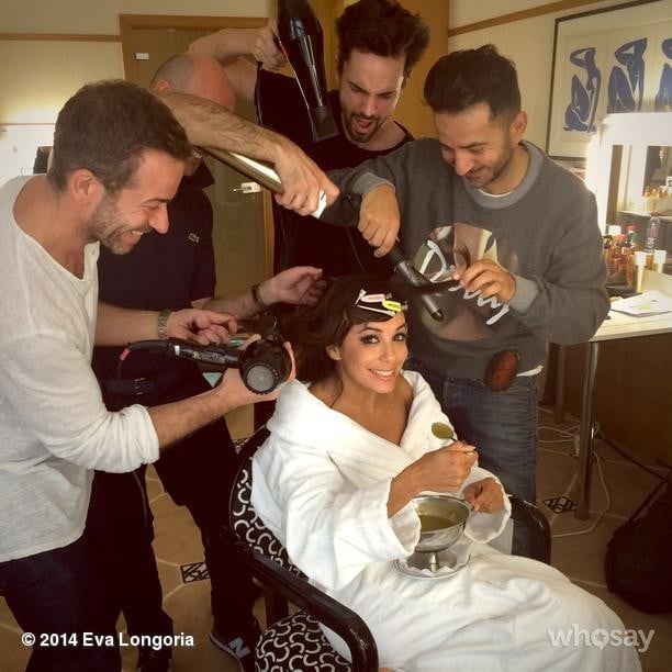 Eva Longoria got glammed up.
Source: Instagram user evalongoria