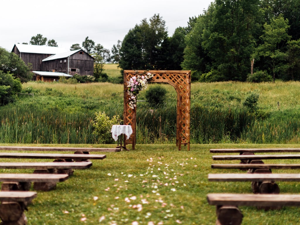 Butterfly Release at Wedding to Honor a Loved One
