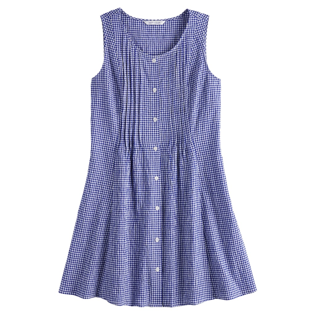 POPSUGAR Check Tank Dress