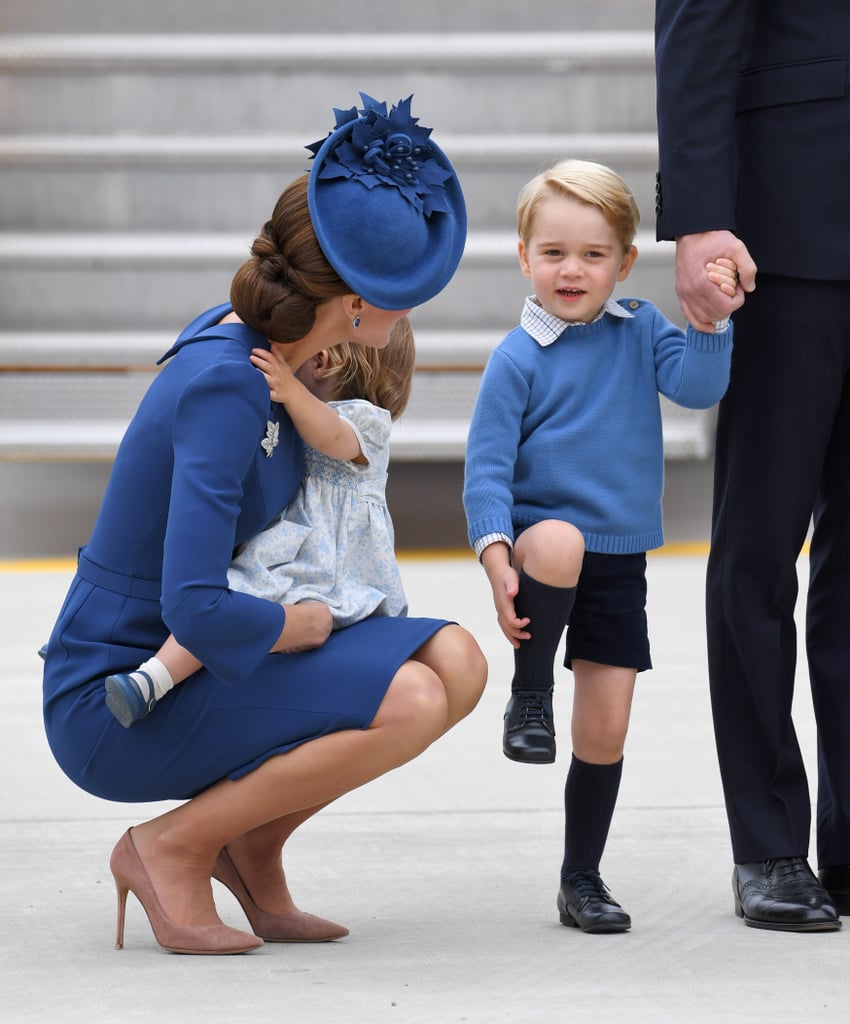 Princess Charlotte and Prince George