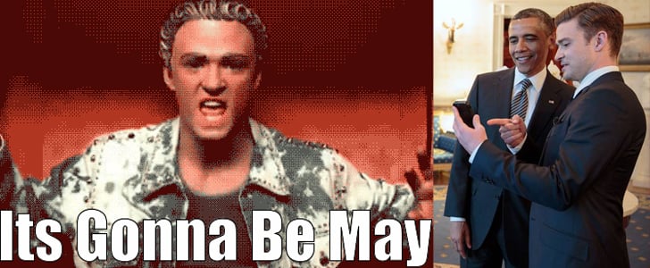 President Barack Obama Posts "It's Gonna Be May" Picture