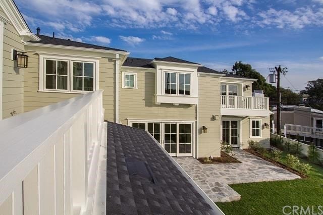 The home doesn't have much outdoor space, but its ideal beach town location means easy access to the ocean.