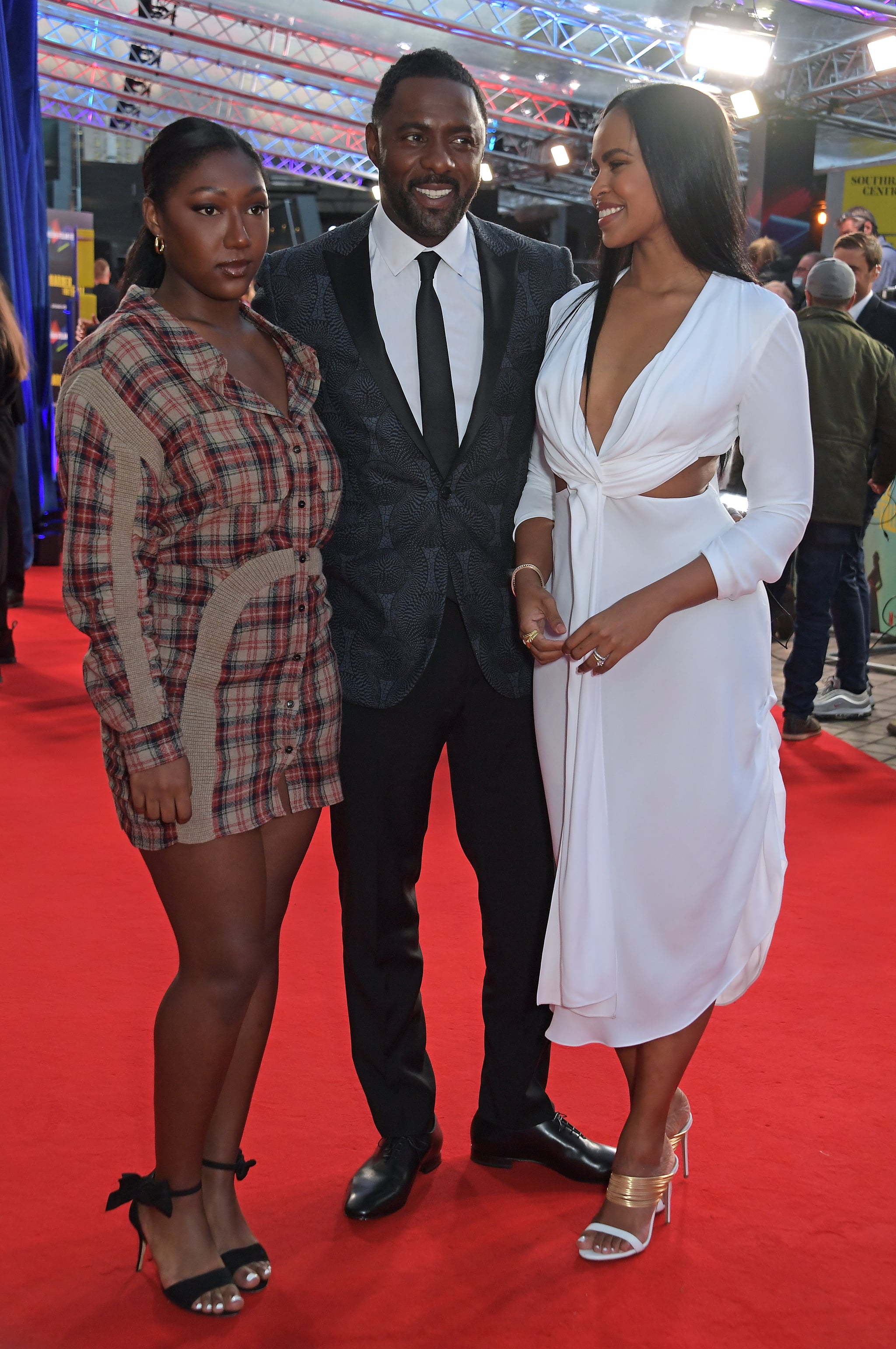 Idris Elba Brings Family to the Harder They Fall Premiere
