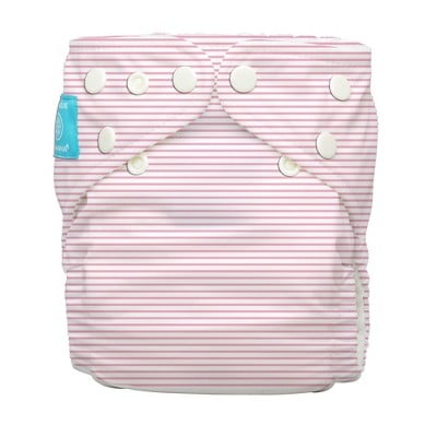 Charlie Banana Reusable All-in-One Diapers in Pink Pencil Stripe