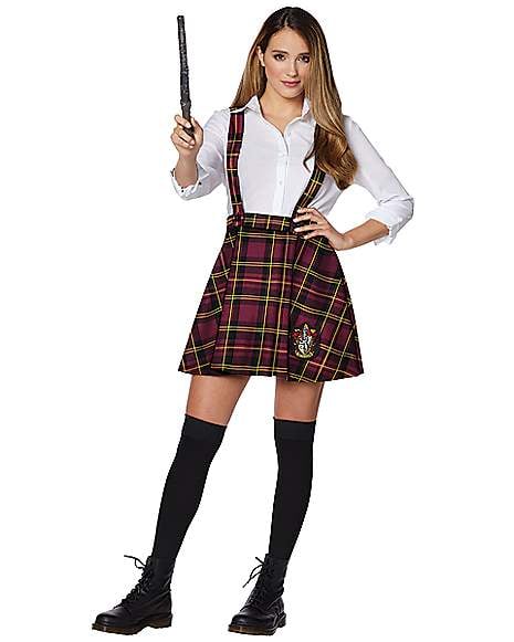 Gryffindor Suspender Skirt From Harry Potter