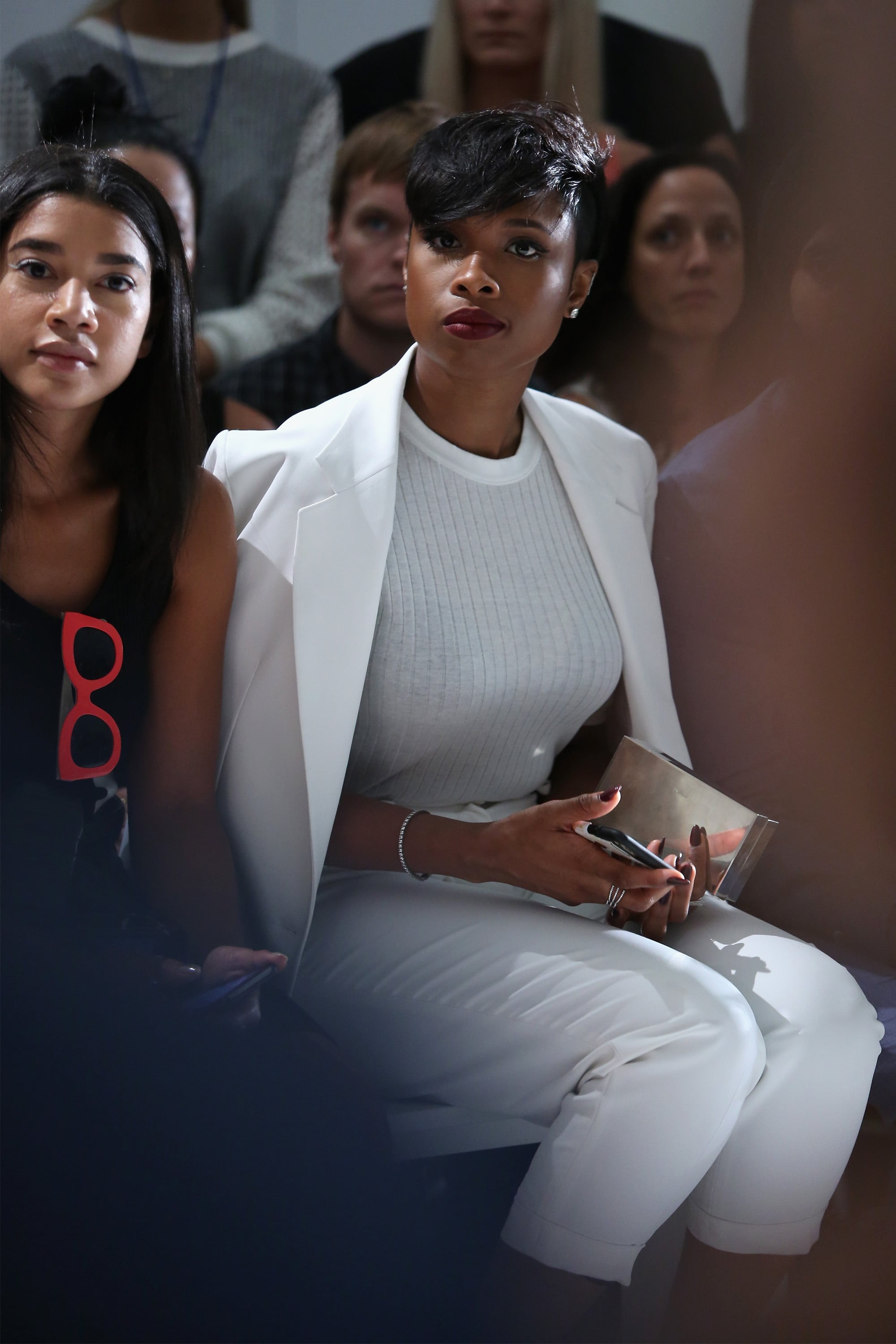 Celebrities Front Row at New York Fashion Week Spring 2016 | POPSUGAR  Fashion