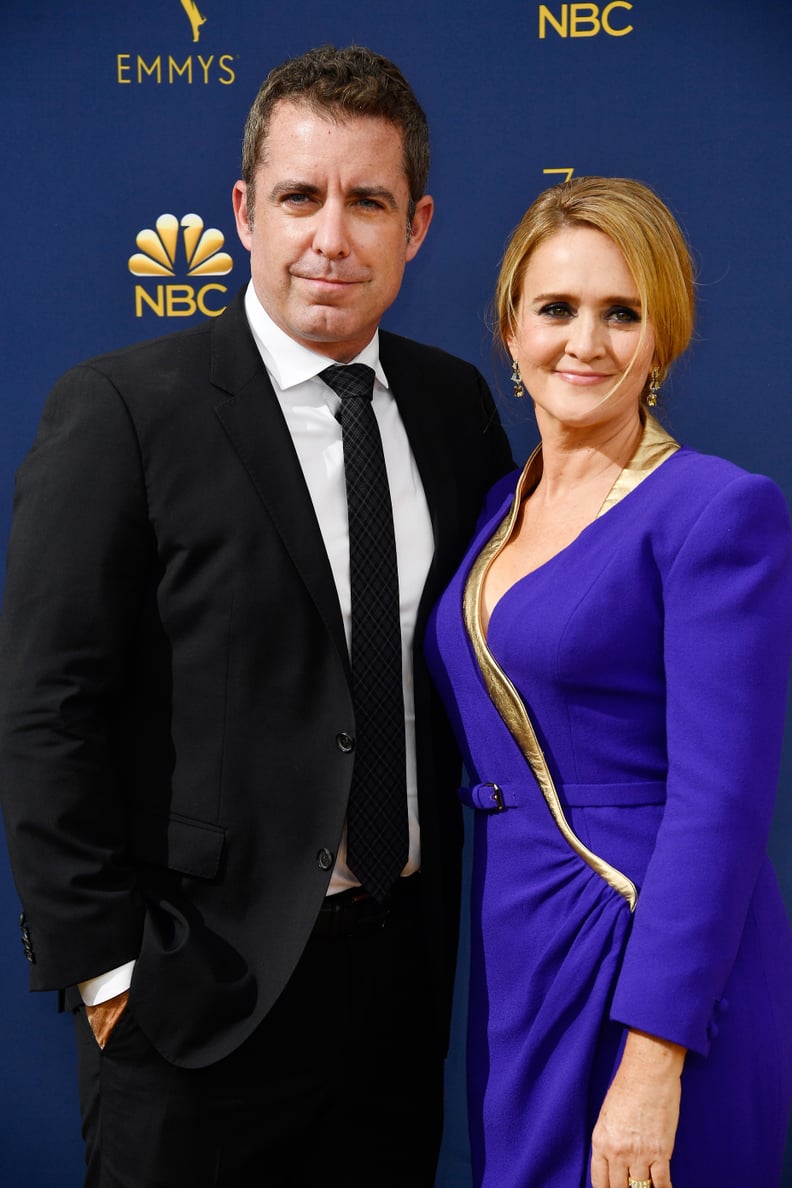 Jason Jones and Samantha Bee