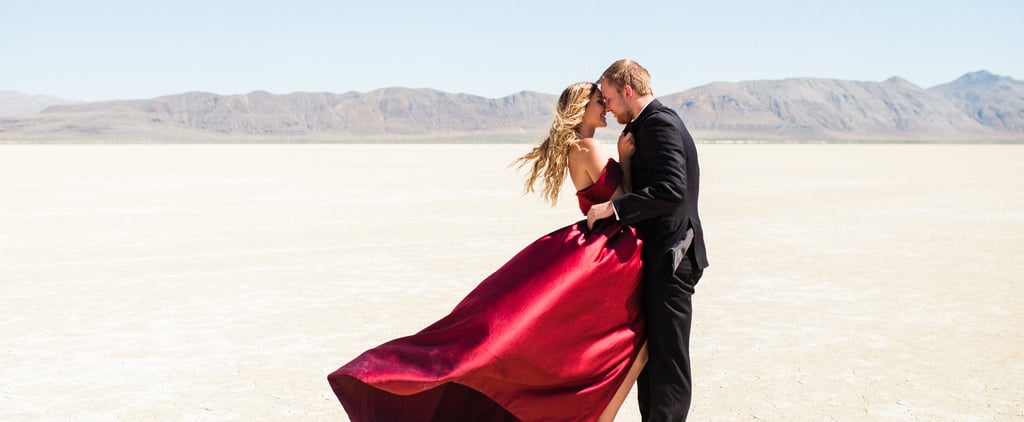 We Don't Know What's Hotter: The Desert Setting of This Engagement Shoot or the Couple's Chemistry