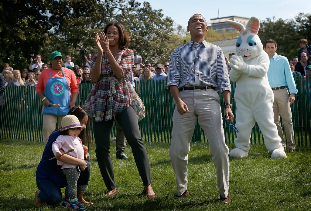 Pretty much, the Obamas had the best Easter ever.